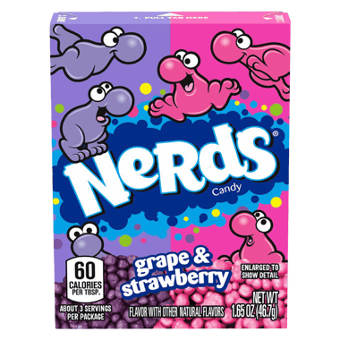 Nerds - Grape & Strawberry 46,7g