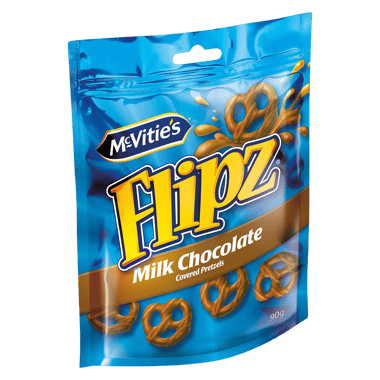 Mc Vities - Flipz Milk Chocolate 90g