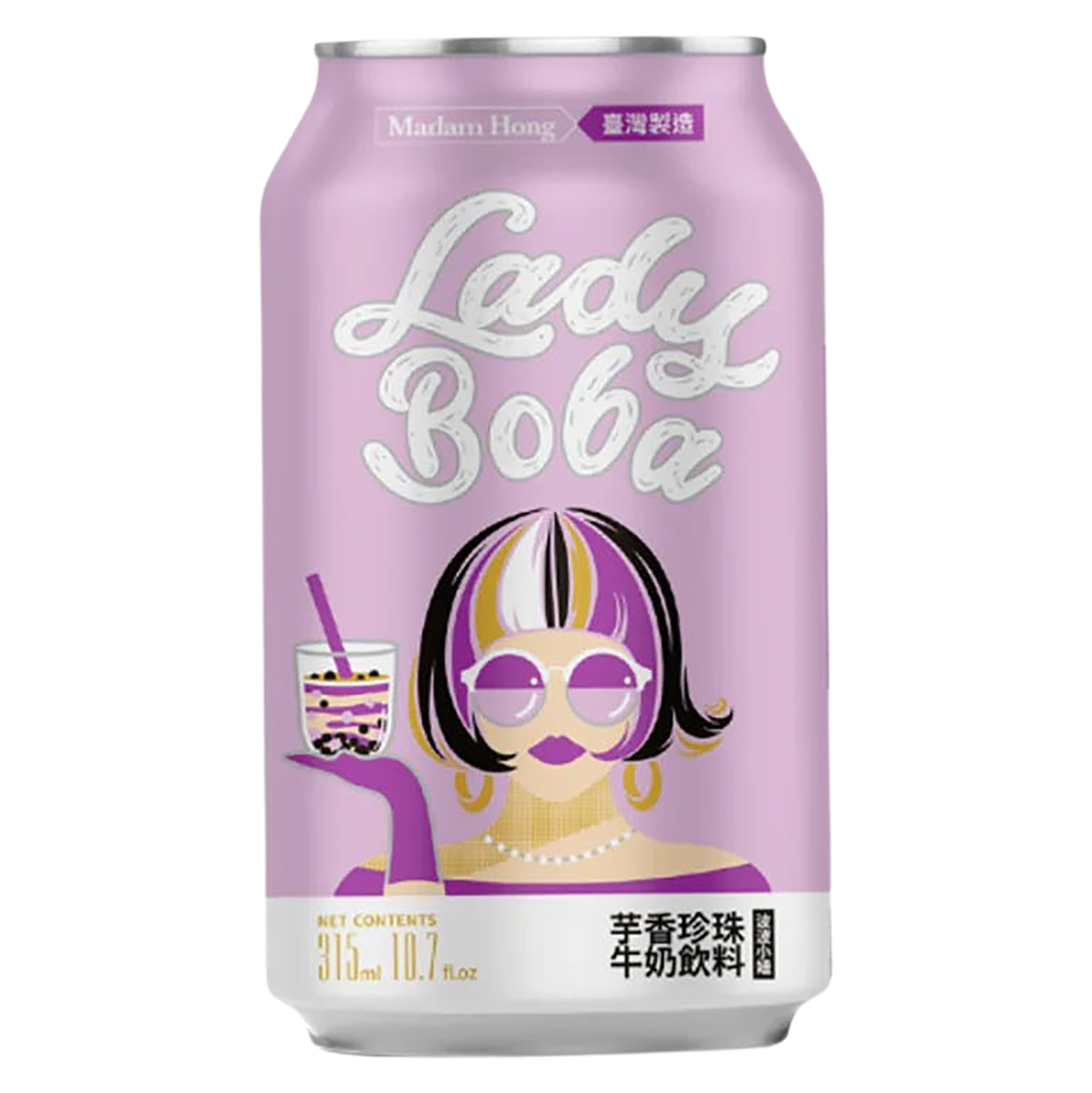 Madam Hong - Bubble Tea Milk Taro 315ml