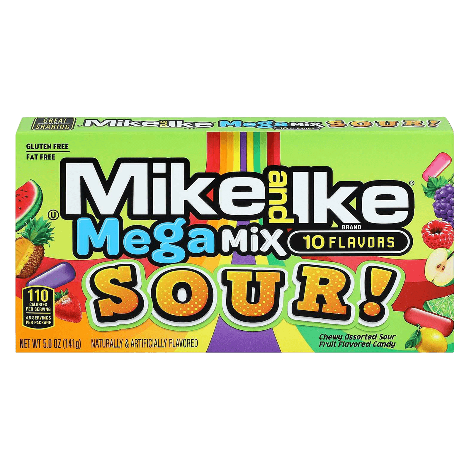 Mike & Ike - Mega Mix Sour 141g