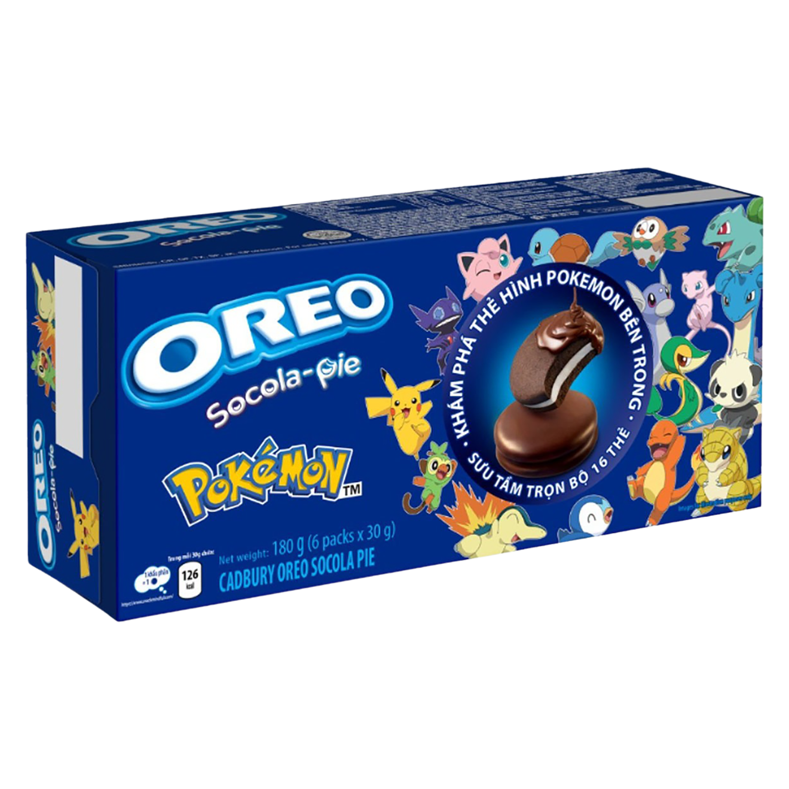 Oreo - Pokemon Pie Choco 180g