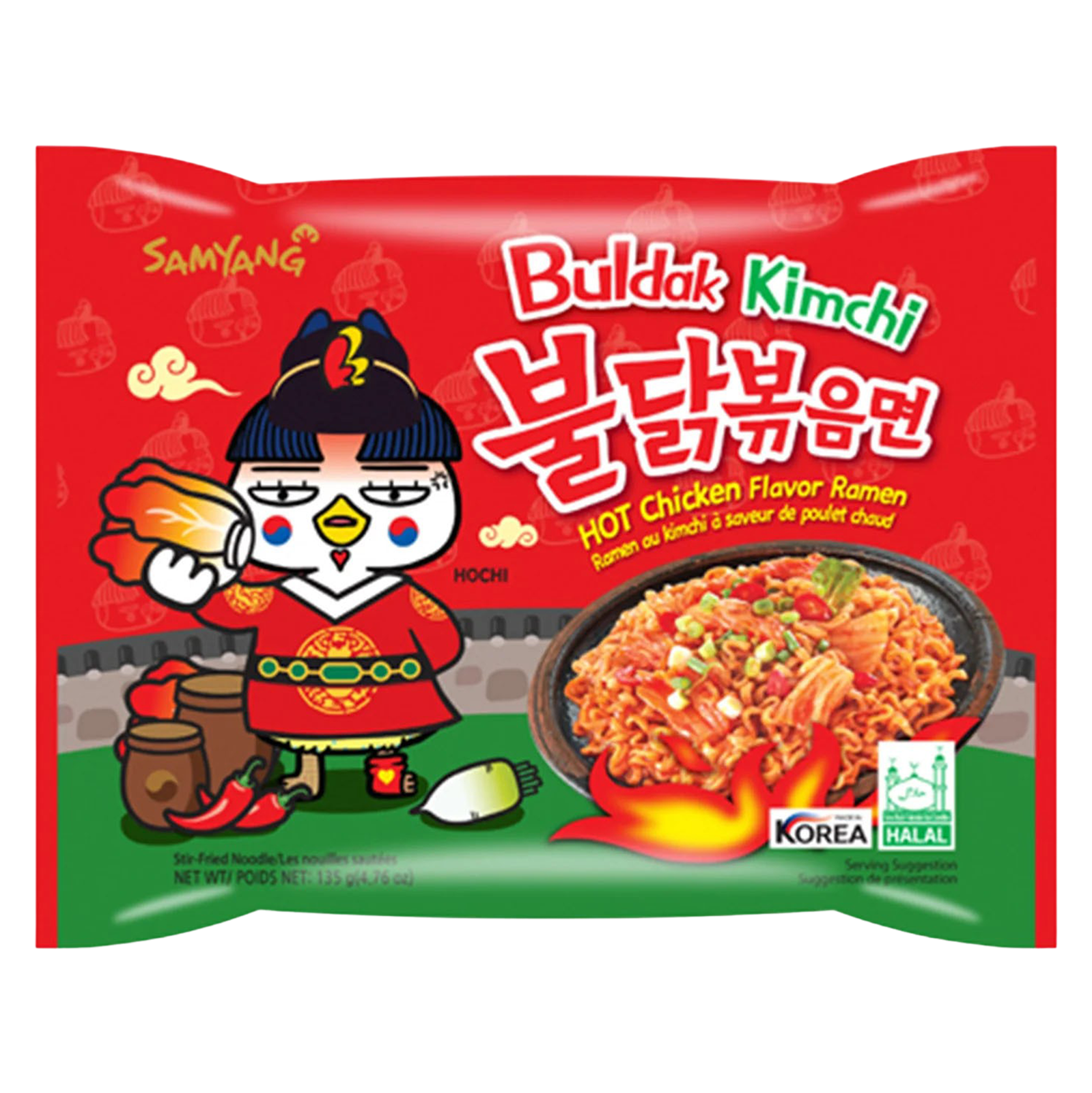 Samyang - Hot Chicken Kimchi Ramen 135g