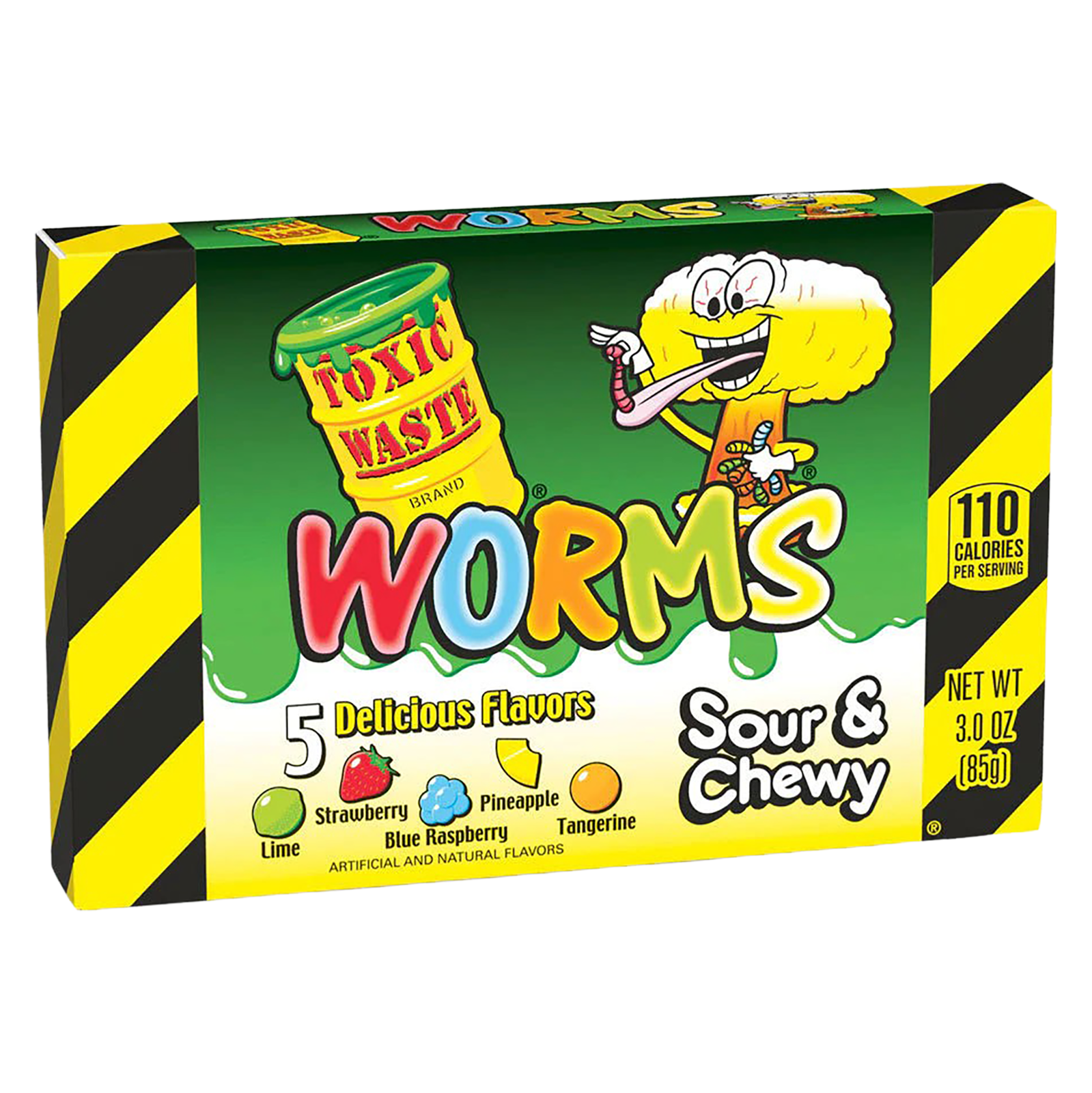 Toxic Waste - Sour Worms 85g