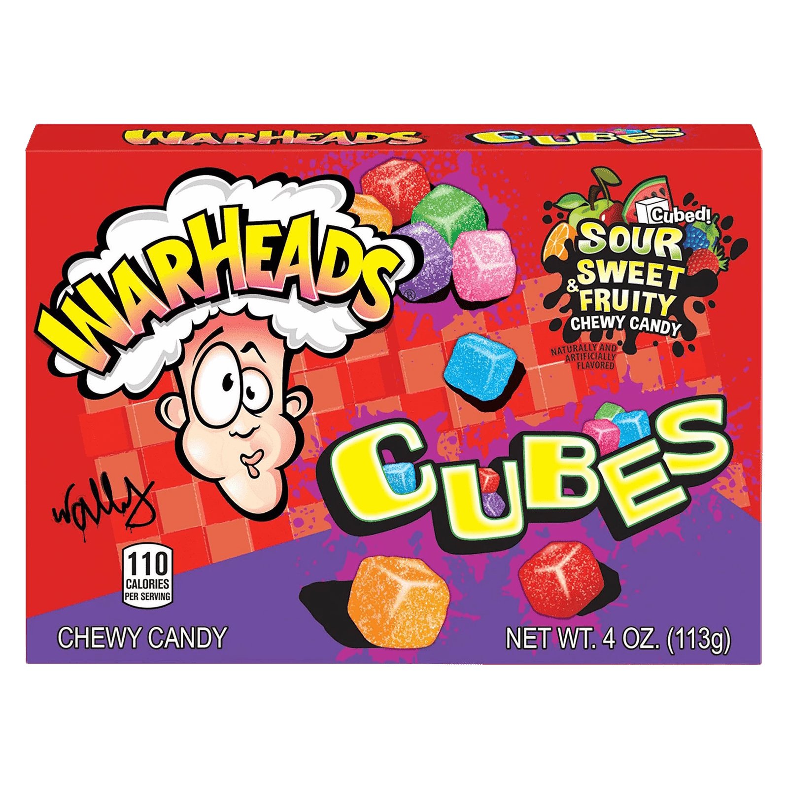 Warheads - Chewy Cubes Theatre Box 113g