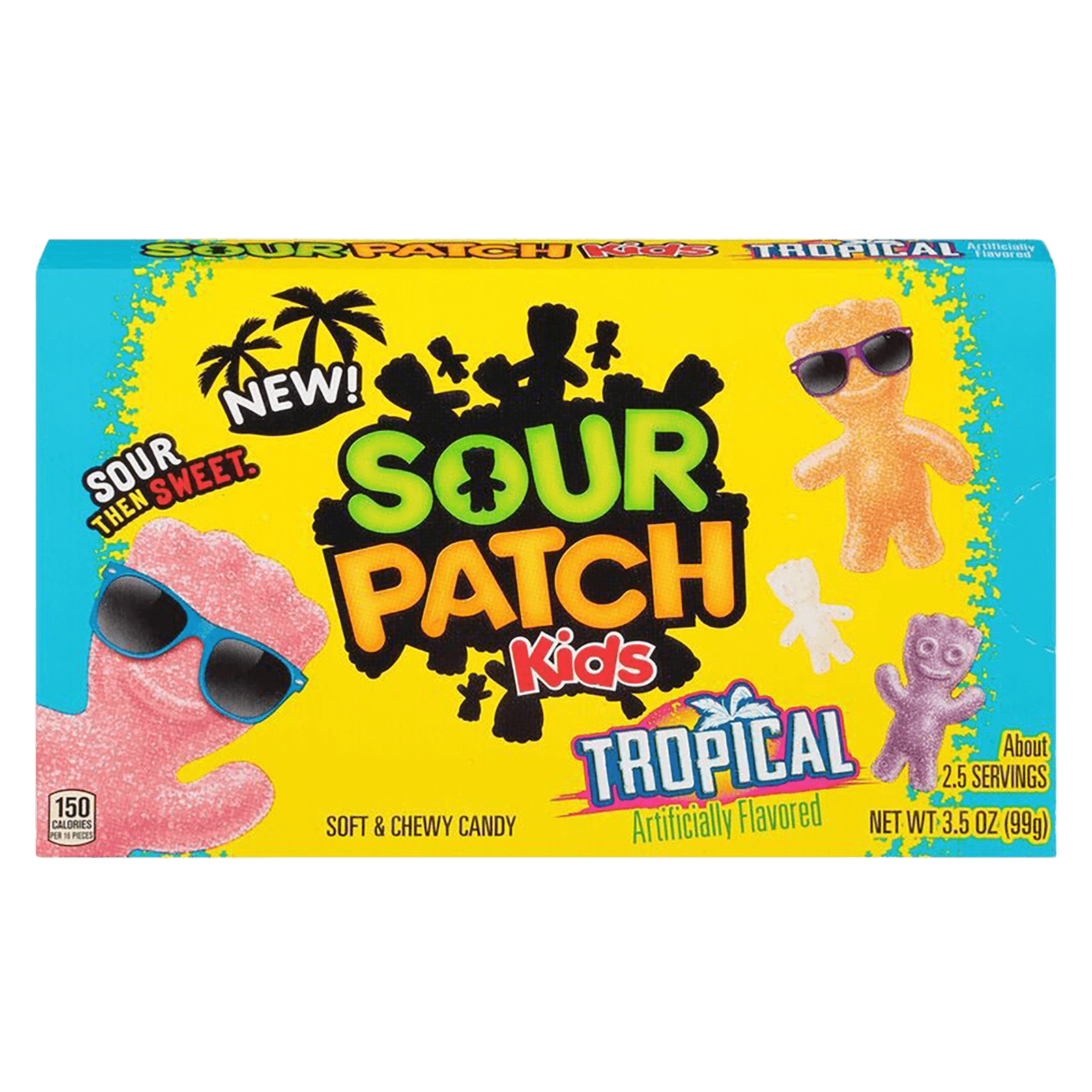 Sour Patch - Kids Tropical 99g MHD 14.05.2024