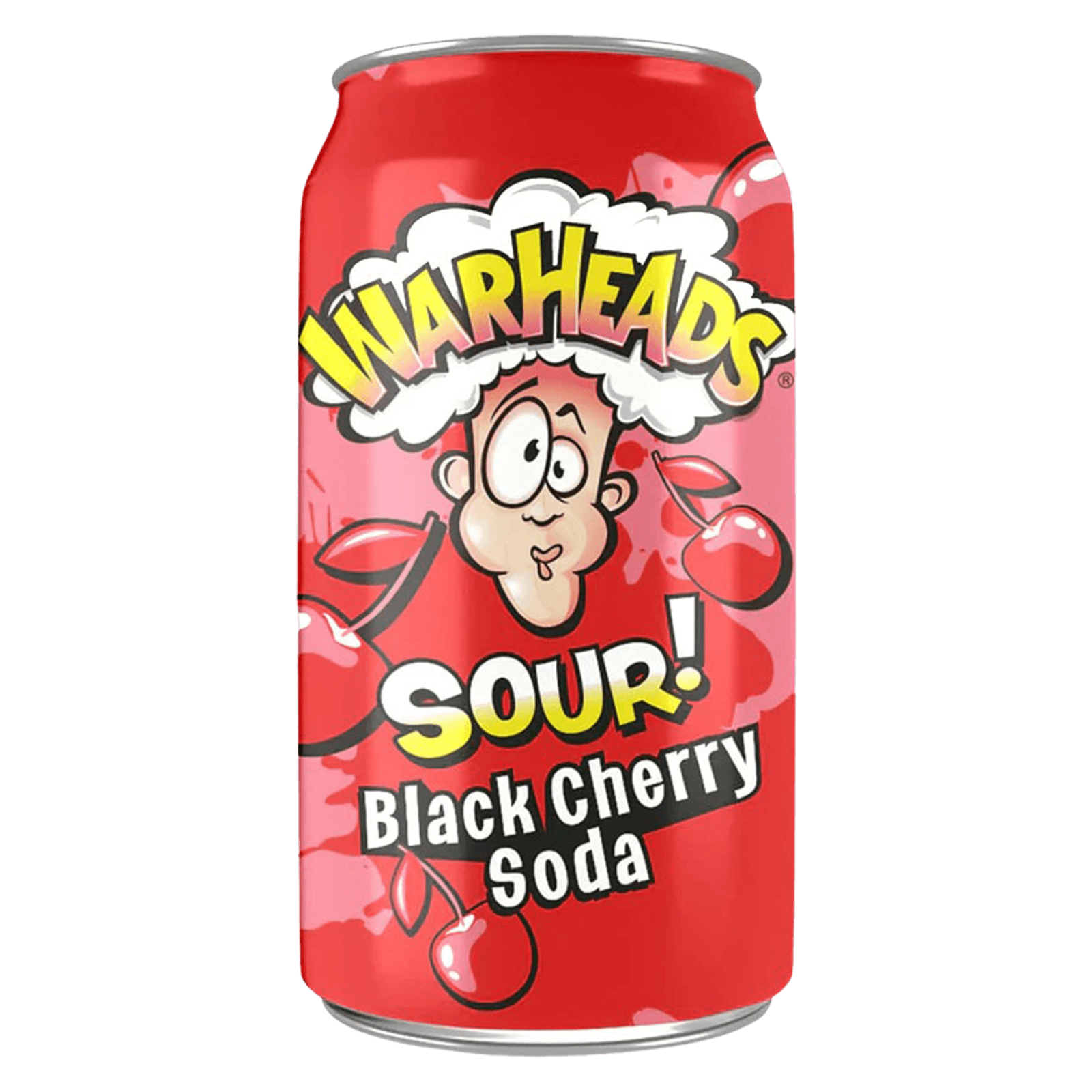 Warheads - Sour Black Cherry Soda 355ml