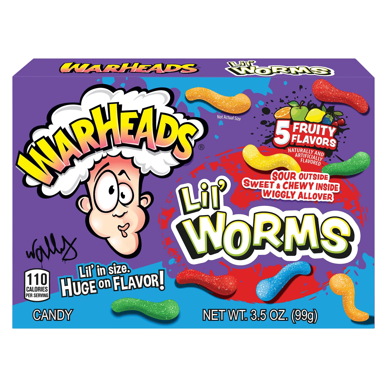 Warheads - Lil Worms Theatre Box 99g