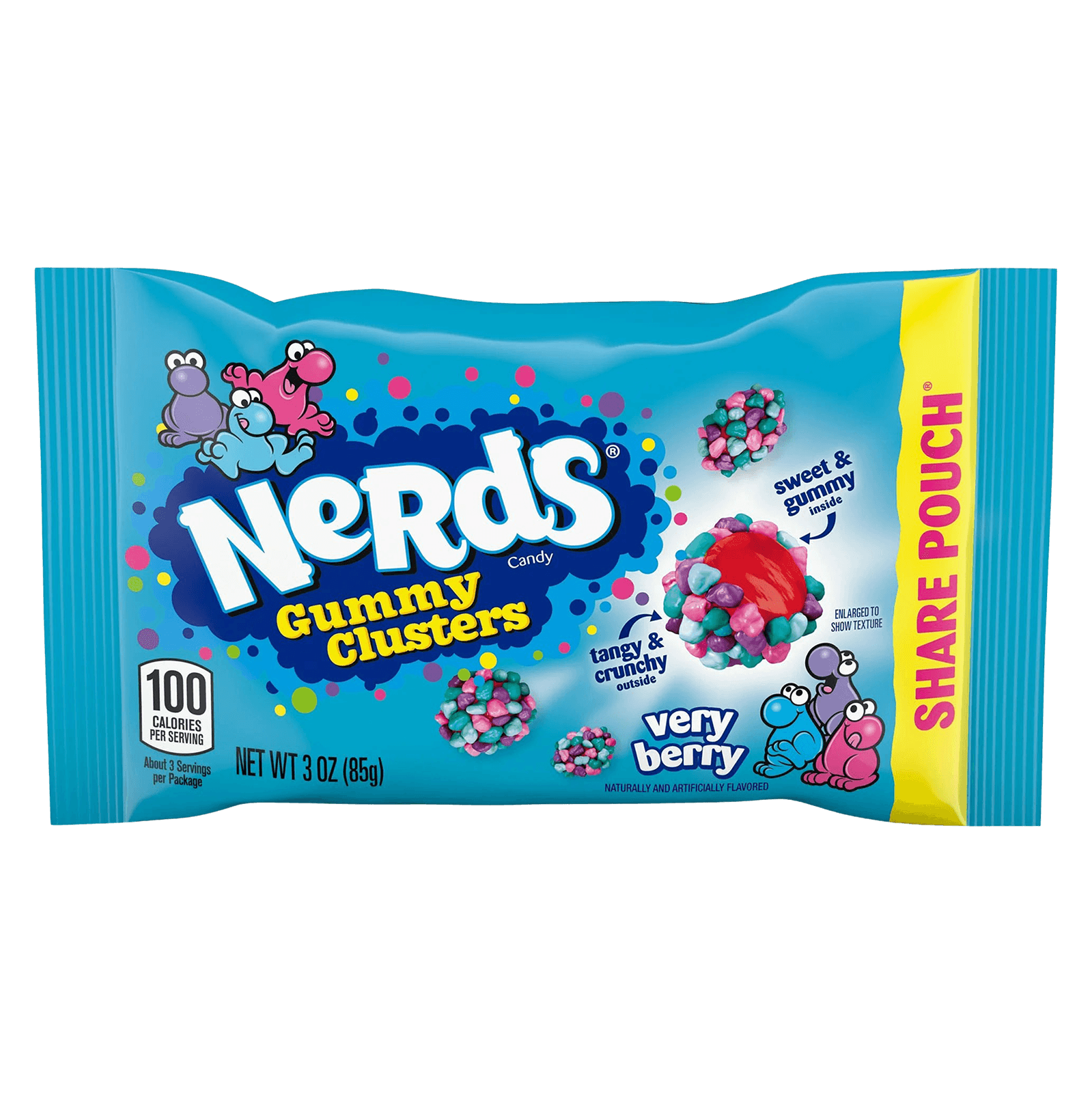 Nerds - Gummy Clusters Very Berry 85g