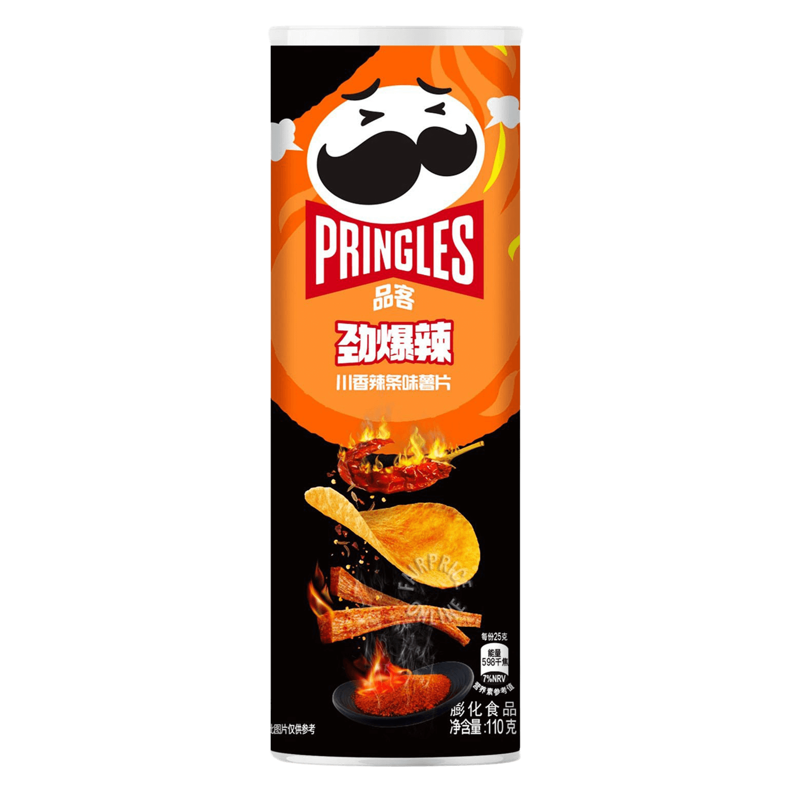 Pringles - Spicy Strip Asia 110g