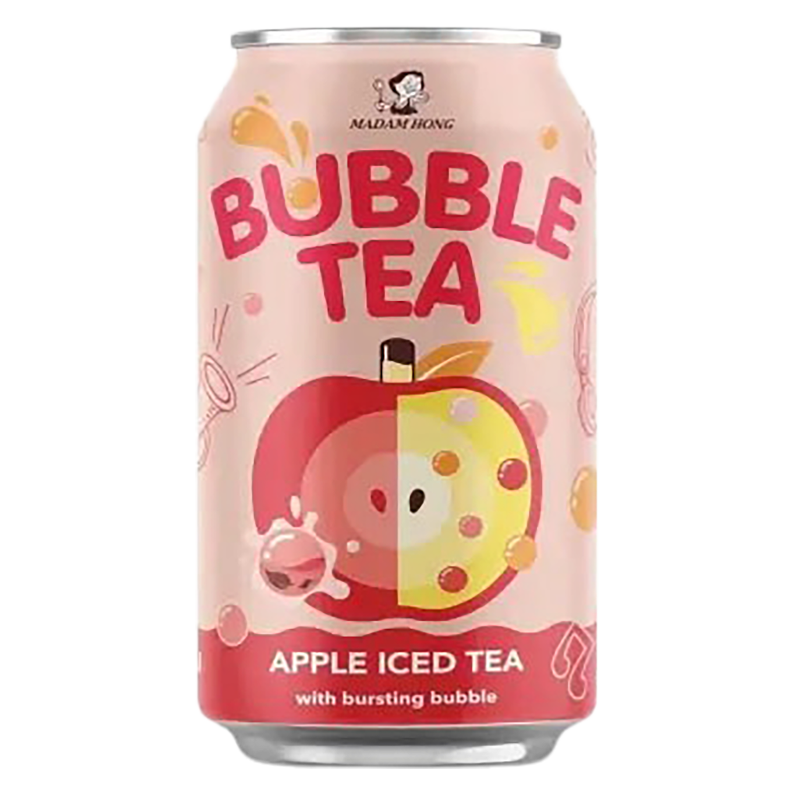 Madam Hong - Bubble Tea Apple Iced 320ml